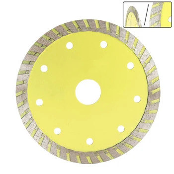 5 Inch 125mm Diamant Portelan Ferăstrău Presate la Cald Sinterizate Plasă Turbo Disc de Tăiere la Rece Disc Pentru Placi de Marmura Caramida Cutter