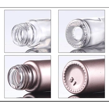 5 ML 10 ML Ulei Esential de Sticle de Sticlă Sticle cu Role Cu Bile cu Role Sticle de Parfum Roll On Sticle Flacoane de Călătorie Sticla clara