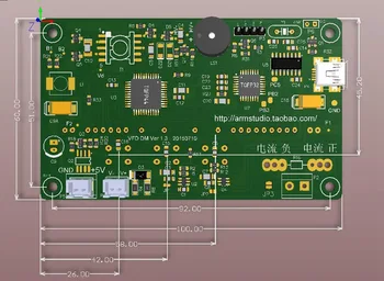 5 Pic de Înaltă Rezoluție TTL USB VFD Display Ecran Panoul de CSM Vacuum Fluorescent Displayer Grafice pentru Tensiune Ampermetru 0-30V 0-5A