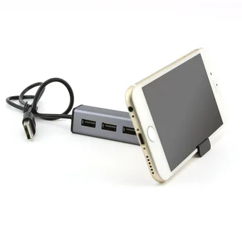 5 Porturi Hub USB 2.0 cu Micro Interfață Suport de Telefon USB Splitter Adaptor Pentru Calculator Flash Card Reader
