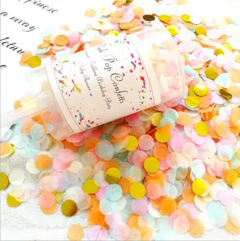 5 Set Culori Bogate Push Pop Confetti Poppers Tunuri pentru Copil de Dus Eveniment Consumabile Partid de Nunta Petrecere Decoratiuni