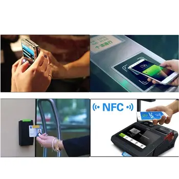 50/100buc NTAG213 NTAG215 NTAG216 Tag-uri NFC Autocolant ISO14443A 13.56 MHz Autocolante NFC Universal Eticheta NFC Tag RFID