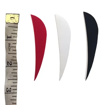 50 Buc 2.5 inch tir cu Arcul Parabolic Fletches Pene Naturale, Pene de Curcan Săgeată fletching Pentru Vânătoare Arc Lung