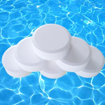 50 Buc Tablete de Clor Cadă Spa Efervescente în aer liber Multifuncțional Instant de Dezinfecție pentru piscine Cadă Spa piscina