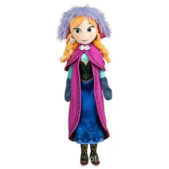 50 CM Frozen Anna Elsa Păpuși Zăpadă Regina Printesa Anna Elsa Papusa Jucării de Pluș Congelate de Pluș Jucarii Copii Ziua de nastere Cadou de Crăciun