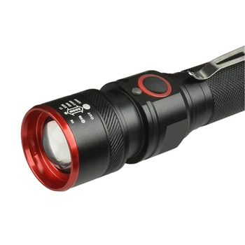 5000LM Lanterna Led-uri USB Reîncărcabilă lumina Flash cu usb XML T6 portabil Zoom Lanterna Cu 3 Moduri de iluminare pentru baterie 18650