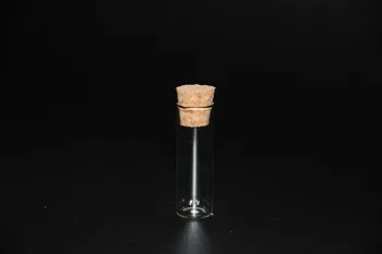 500pcs 13*40mm 2.5 ml Pahar Gol Transparent Clar Sticle Cu Dop de Plută Flacoane de Sticlă Borcane de Depozitare Sticle DIY Tub de Testare Borcane