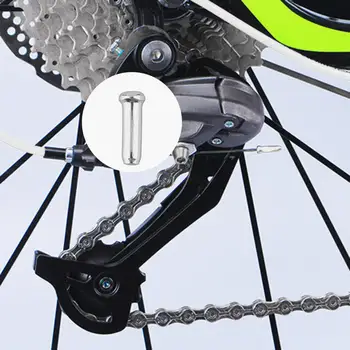 500pcs Frana Schimbator Interior Cablu Sfaturi Sârmă Capac Crimps Aluminiu Bicicleta Bicicleta Aluminiu Argintiu