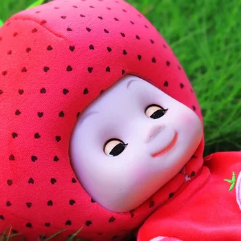 50CM Fructe Baby Doll Realiste de Pluș Muzica Dormi Papusa Moale Jucării Pentru Copilul Nou-născut Papusi de Colectie Terminat de Jucărie pentru Copii