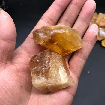 50g Naturale Citrin Cristal Dur Piatră Brută Yollow Rock, Specimen Brazilia Original Rock Stones Specimen de Vindecare de Colectare