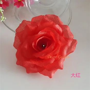50pcs 10CM 21Colors Trandafir de Mătase Artificială Cap de Floare Pentru DIY Nunta perete de fundal buchet Decor Festival Furnizor