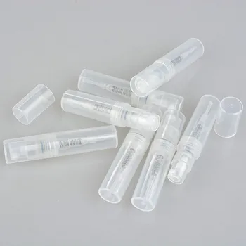50pcs 2 ml 3 ml 4 ml 5 ml de unică folosință din plastic sticlă plictisitoare poloneză transluciditate Eșantion pulverizator sticla de parfum
