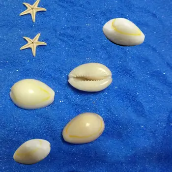 50pcs Alb-Crem Natural Sea Shell Margele Vrac Accesorii pentru Bratari DIY scoica