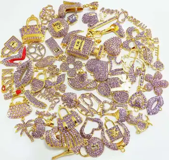 50pcs amestecat delicat fete farmecele se Potrivesc pentru femei bijuterii DIY accesorii M8