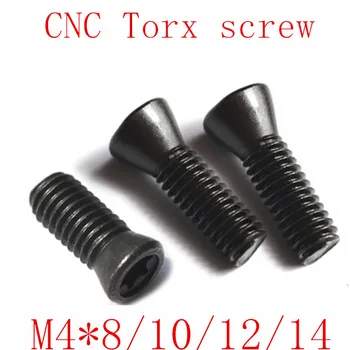 50pcs m4*8/10/12/14 CNC Introduce Torx Șurub pentru Înlocuiește Insertii Carbură CNC Strung Tool