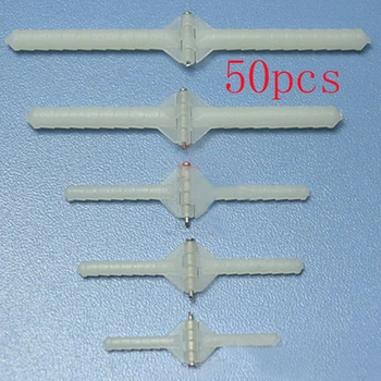 50PCs Nouă Lumină-Greutate Rotund Pivot Pin Balamale Pentru Modelul RC Aeronave cu Aripă Fixă Ușa Cabinei se Conecteze Adaptarea