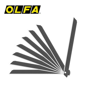 50pcs OLFA BBLG50K 9mm Înlocuire Lame Ultra Ascuțite Lung Negru Cutter Lamă de Cuțit S-tip de Tapet de Muncă