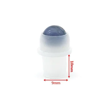 50pcs Piatră prețioasă Naturale Roller Ball se Potrivesc 10ml 5ml Sticlă Groasă Ulei Esențial Rola Pe Sticle