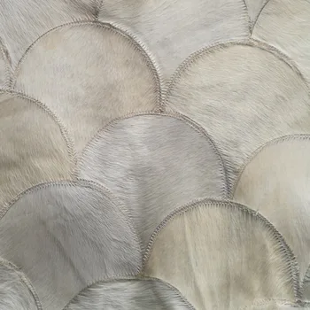 50x50 cm Nordic Fildeș Alb bej Crem piele de Vacă față de Pernă Pernă pillowslip Caz de Colectare Perne de lux home decor