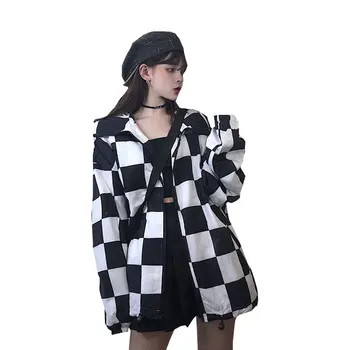 #5602 Vara Carouri De Protecție Solară Jacheta Femei Subțire Harajuku Casual Streetwear Hip Hop Haina Doamnelor Canadiană Ovesize Câteva Haine