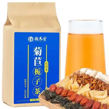 5g*30 pachete 1 cutie de înaltă calitate, cicoare și gardenia ceai pentru a reduce acidul uric, artrita reumatoida,cicoare si ceai gardenia