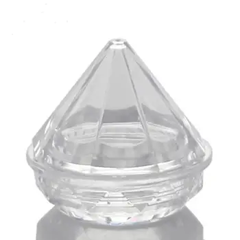 5g Clar Forma de Diamant Crema Borcan de Înaltă Calitate de Călătorie Portabil Face Recipient de Sticla en-Gros LX6466