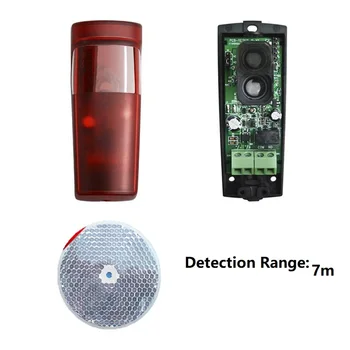 5m 7m10m gama de Automate Poarta de Siguranță reflectorizante în Infraroșu Detector Senzor de Leagăn Glisante, Poarta de Garaj, Usa de Siguranta Fotocelule Infrarosu