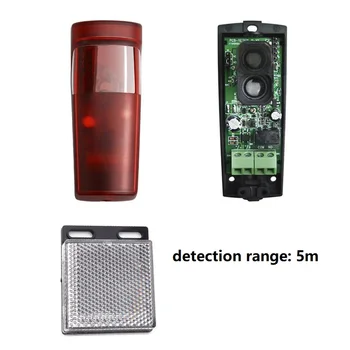 5m 7m10m gama de Automate Poarta de Siguranță reflectorizante în Infraroșu Detector Senzor de Leagăn Glisante, Poarta de Garaj, Usa de Siguranta Fotocelule Infrarosu