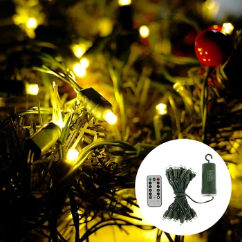 5M LED Lumini Șir Decorare Pom de Crăciun Lumina cu Telecomanda Led String Zână Lumina pentru Petrecerea de Nunta Lumini de Vacanță