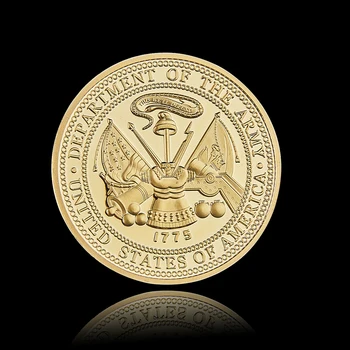 5PCS 1775 NOI Gratuite Liberty Departamentul de Armata 1 Infanterie Divizia de Suveniruri Moneda SUA W/ Capsulă de Protecție