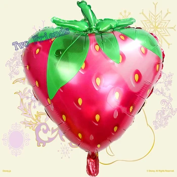 5pcs 55*63cm de desene animate de fructe de căpșuni baloane Petrecere de Aniversare pentru copii, decoratiuni baloane folie festivalul de aer gonflabile globoes jucarii