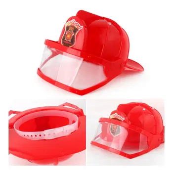5pcs Copii Pompier Pompier Cosplay Jucării Kit Casca Extinctor Interfon Topor Cheie cele mai Bune Cadouri Pentru Copii