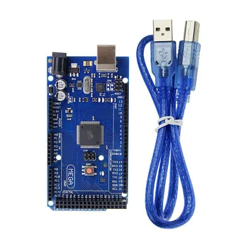 5PCS/LOT Mega 2560 R3 Bord cu Cablu USB pentru Arduino MEGA2560 R3 MEGA 2560 R3 ATmega2560-16AU CH340G AVR USB Placa de Dezvoltare