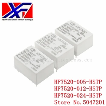 5PCS/LOT Releu HF7520-005-HSTP HF7520-012-HSTP HF7520-024-HSTP 4PIN 16A