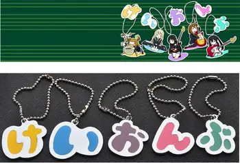 5pcs/loturi en-Gros anime K-ON! Geanta pandantiv Farmece Japoneză kana Animație cosplay accesorii Farmec