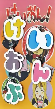 5pcs/loturi en-Gros anime K-ON! Geanta pandantiv Farmece Japoneză kana Animație cosplay accesorii Farmec