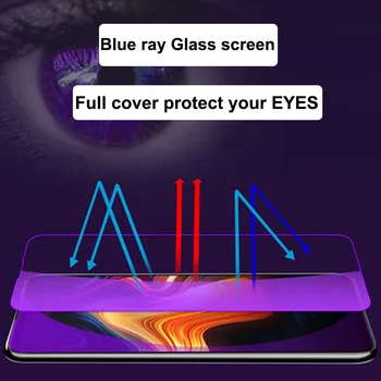 5PCS Pentru ZTE Nubia Red Magic 5G Lite Capac de Sticlă albastru ray Sticlă Călită Film RedMagic 5G Lite Ecran Protector de Film Protector