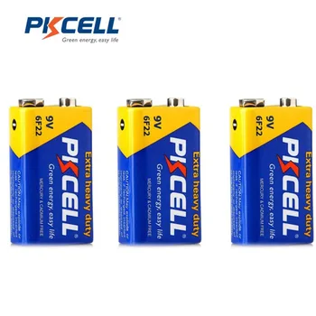 5PCS PKCELLexplosion-dovada f22 9V Baterie 9v Baterii Uscate Pentru masina de jucarie microfon baterie lanterna LED-uri baterie