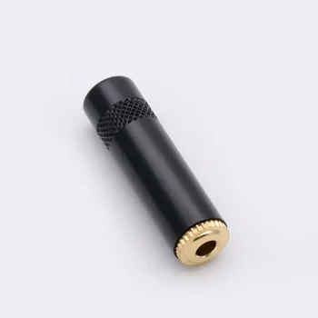 5pcs Smooth Black Jack 3.5 Audio de sex feminin jack de 3,5 mm cu 3 poli Stereo socket Placat cu Aur Conector de Sârmă Căști DIY