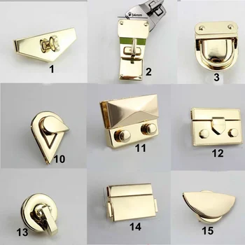 5sets /lot buton de blocare accesorii Ton Portbagaj Blocare pentru sac de Înlocuire Sac geantă de Mână DIY Accesorii Geanta Snap Cleme de Închidere