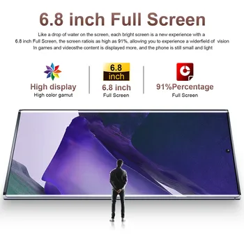 6.5-inch I12 picături de Apă ecranul smartphone triple-slot 8 128GB 4800mAh Nou Procesor 8 Core NFC global versiune de telefon Android