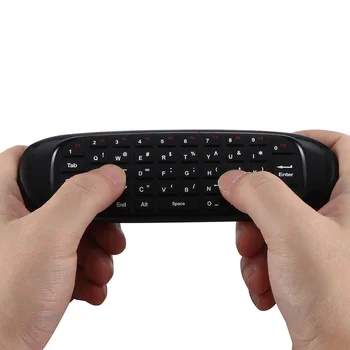 6 axe Giroscop C120 2.4 G Mouse-ul de Aer Reîncărcabilă Tastatură fără Fir Control de la Distanță pentru Android TV Box Calculator Versiunea în limba engleză