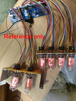 6-bit Glow Ceas Placa de bază Placa de Bază Panoul de Control + IR control de la distanță universal in12 in14 in18 qs30-1 Controller