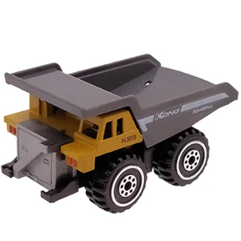 6 Buc Aliaj Mini Inginerie Model de Masina 6In1 1:64 din Metal turnat sub presiune Inginerie Vehicul Jucărie Jucărie Mașină Dump Camion Stivuitor, Excavator