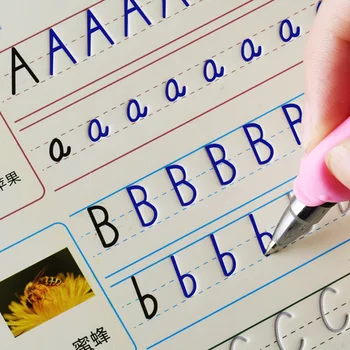 6 Cărți/Set Învățare Chineză Numere În Limba Engleză Pictura Practică Arta Cartea Caiet De Caligrafie Scris Copiii Practică Carte