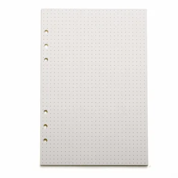6 Găuri Grilă Punct de Notebook-uri Refill Jurnal Rezerve A5 Loose Leaf Notepad Insertii pentru a Lua Notă de Planificare de zi cu Zi