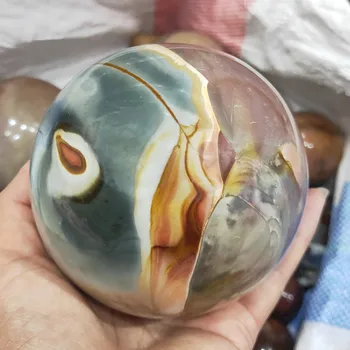 600g/1000g/1500g glob de Cristal Natural Ocean Jasper Cuarț sferă Sferă Gem Piatră de Vindecare