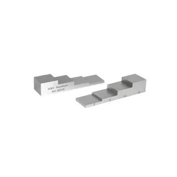 6063 Aluminiu 3-5-10-15mm 4 Pas Bloc de Calibrare cu Ultrasunete Grosimea de Testare bloc,Aluminiu blocul de testare