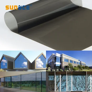 60inch x 100 de picioare/1.52x30m 35%VLT Mașină de Film Fereastră Negru Nano Ceramic Solare Tentă de Film Fereastră de Control de Căldură Anti-UV, Folii Auto