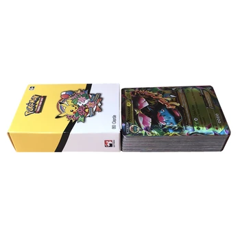 60Pcs/cutie Carduri Pokemon EX Mega stralucitor carte de joc jucărie Pokemon rapel cutie de Colectie Carte de Luptă Carte de Tranzacționare de Jucarie pentru Copii